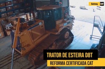 ELO NEWS Video Reforma Certificada Cat® em Trator de Esteira