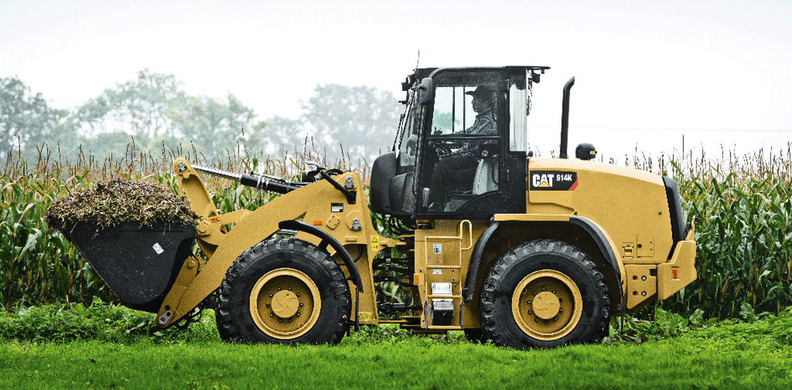 Carregadeira Cat® 914K garante produtividade com economia para o agronegócio