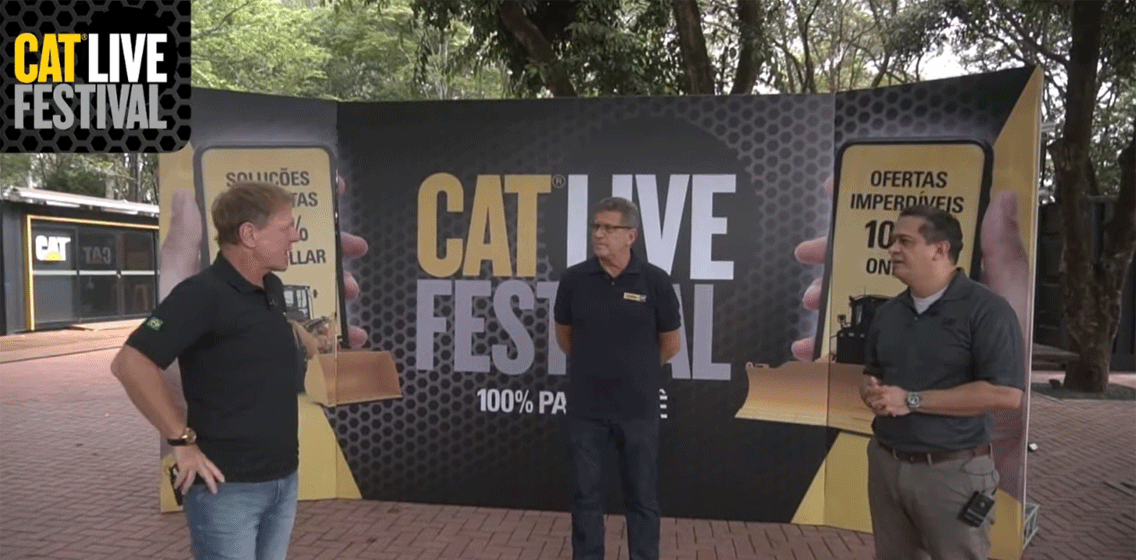 Sotreq comemora sucesso com vendas na CAT LIVE FESTIVAL