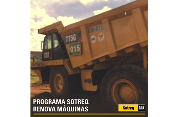 ELO NEWS Materia Com programa de reforma Sotreq, empresa revitaliza equipamentos para manter produtividade em mina