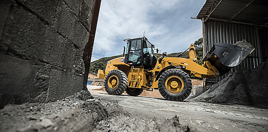 Carregadeira Cat® 920K: alta produtividade para a construção civil