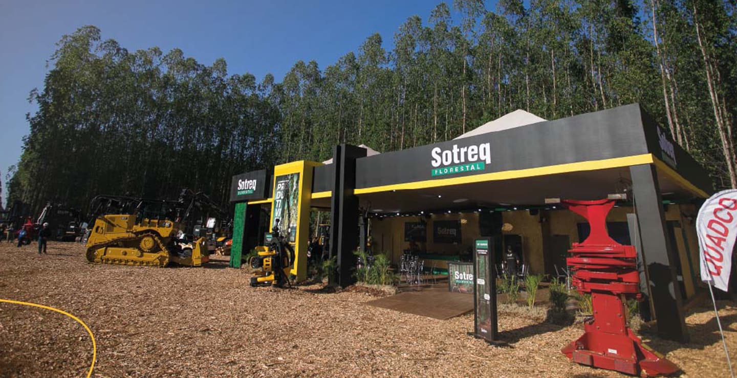 Sotreq Florestal se destaca na 5ª Expoforest - a maior feira dinâmica do setor