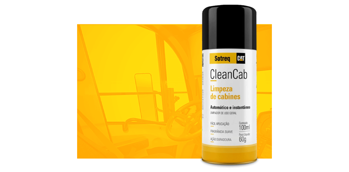 Conheça o CleanCab, novo produto para limpeza, higienização e desinfecção de cabines  