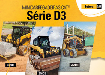 ELO NEWS Materia Novas minicarregadeiras Cat® D3: alta tecnologia e eficiência produtiva agora fabricadas no Brasil