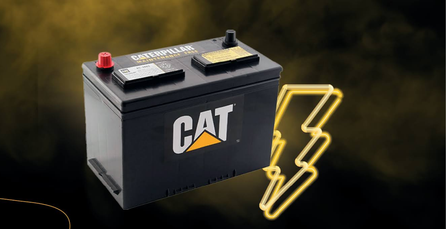 Baterias Cat®: potência para o seu equipamento em qualquer desafio