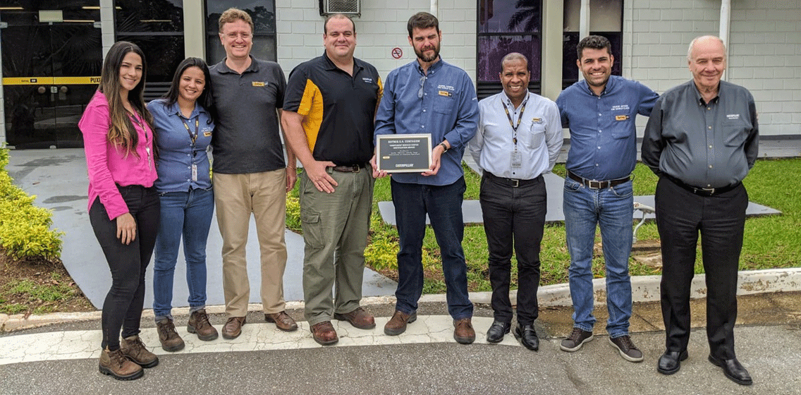 Sotreq recebe certificação internacional como Dealer World Class da Caterpillar