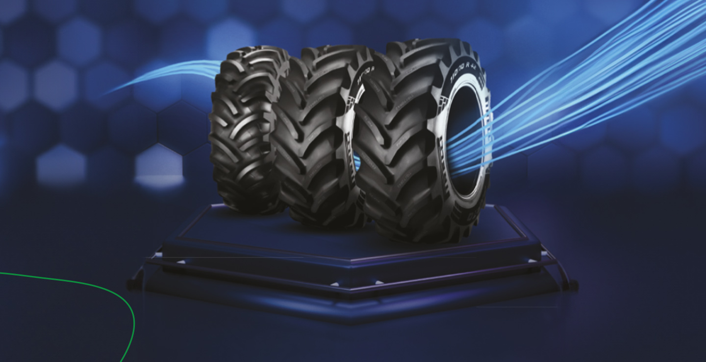 Os 5 motivos para escolher os pneus Pirelli Prometeon na operação agrícola