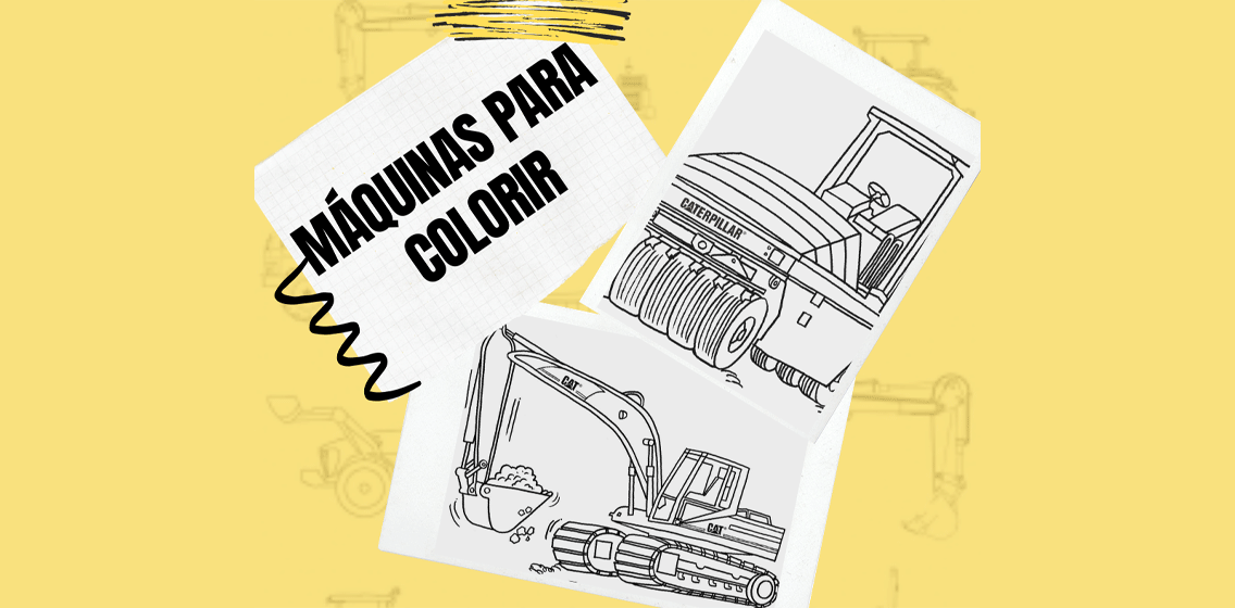 Máquinas Cat® para Colorir