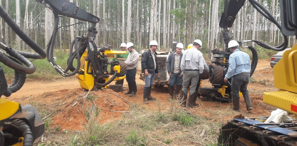 Parceria entre Sotreq e Ponsse gera negócio com solução completa em colheita florestal