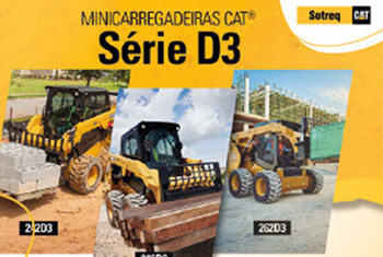 Portal Elo Materia Novas minicarregadeiras Cat® D3: alta tecnologia e eficiência produtiva agora fabricadas no Brasil