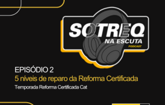 5 níveis de opções de reparo